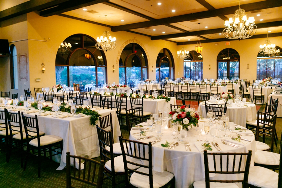 Rustic and Red wedding at Talega Golf Club